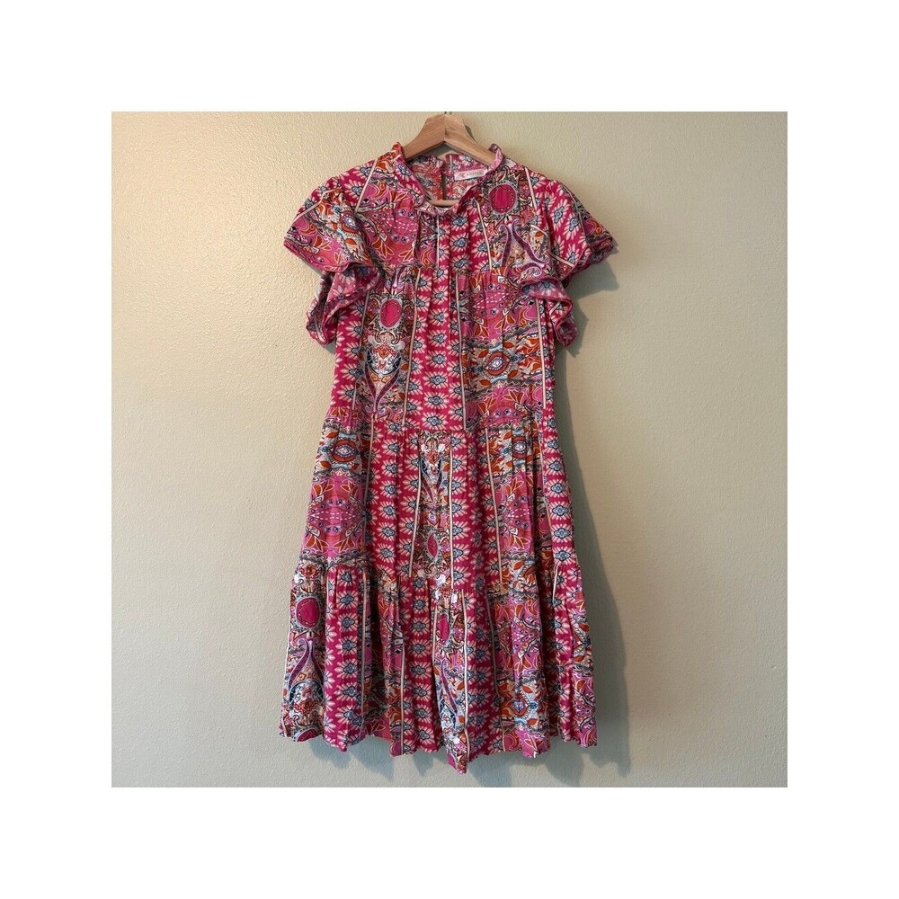 Kirundo Women's Batik Print Viscose Dress S